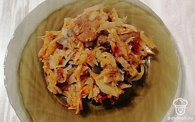 Подавать можно с мясом или как самостоятельное блюдо.