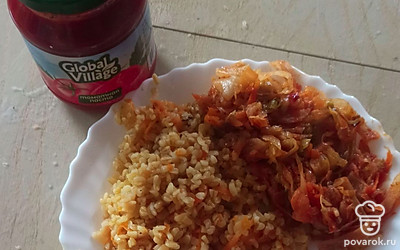 Подавать с гарниром.