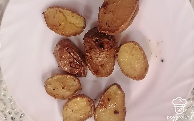 Беби-картофель в духовке — Рецепт с фото
