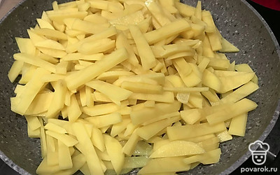 Обжаривайте на растительном масле.