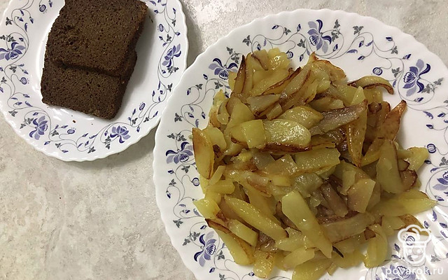 Картошечка жареная, домашняя — Рецепт с фото