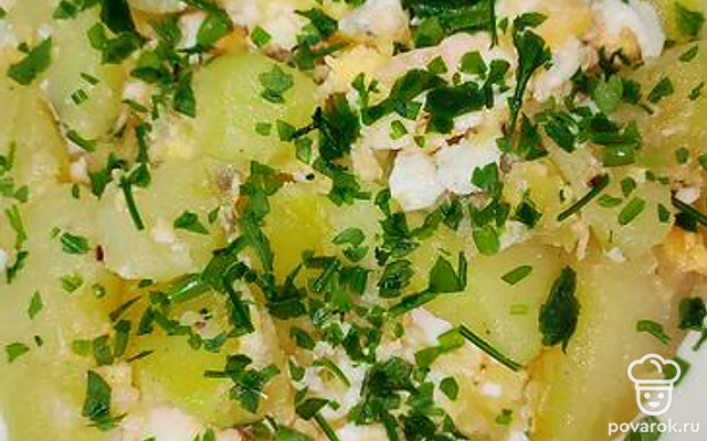 Картошка в яйце — Рецепт с фото