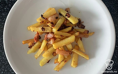 Картошка готова.