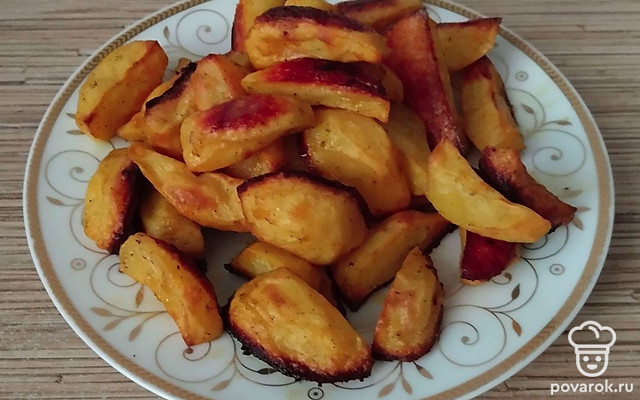 Картофель по-деревенски за 60 минут — Рецепт с фото