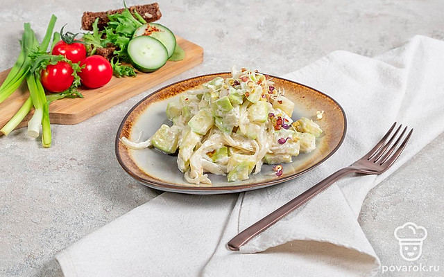 Тушеные кабачки в сметане — Рецепт с фото