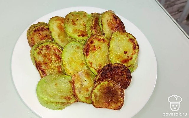 Хрустящие кабачки — Рецепт с фото