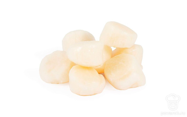 Замороженные морские гребешки &mdash; Рецепты с ингредиентом