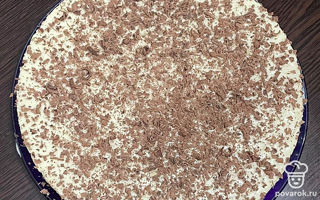 Вафельный тортик без выпечки — Рецепт с фото