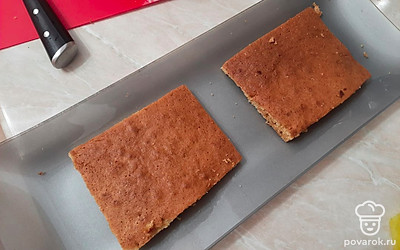 Выложите первый слой.