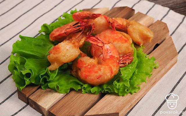 Тигровые креветки в кляре — Рецепт с фото