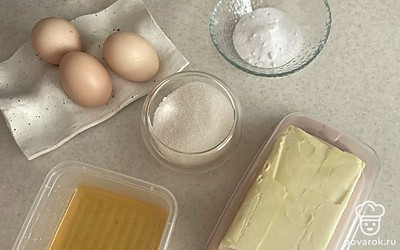 Подготовим все ингредиенты.