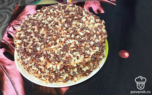 Торт «Аленка» со сгущенным молоком — Рецепт с фото