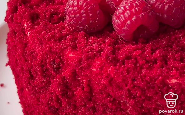 Торт «Красный бархат» на кефире — Рецепт с фото