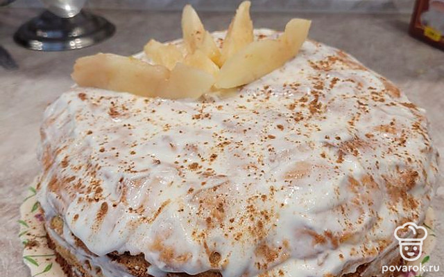 Фруктовый торт — Рецепт с фото