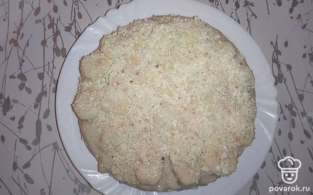 Бисквитный торт с бананами — Рецепт с фото