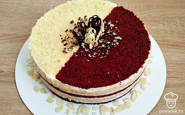 Торт «День и ночь» — Рецепт с фото