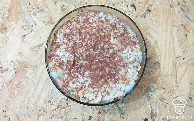 Диетический «‎Наполеон» из лаваша — Рецепт с фото