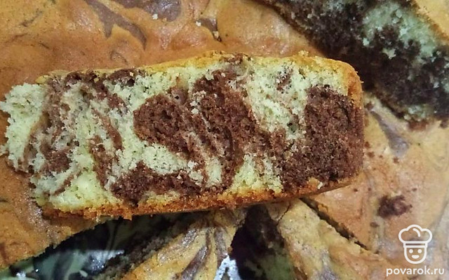 Торт «Зебра» — Рецепт с фото