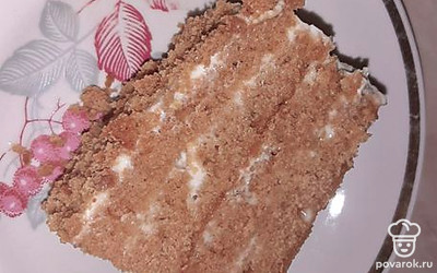 Нарезаем на порционные кусочки, подаем с чаем или кофе. Приятного аппетита!