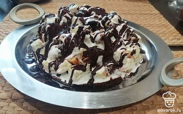 Торт «Хлопчик кучерявый» — Рецепт с фото