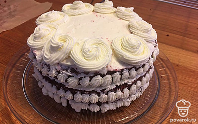 Украсьте края.