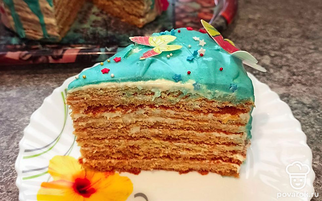 Торт «Медовик» по фирменному рецепту бабушки — Рецепт с фото