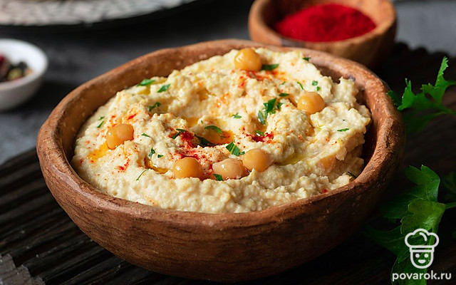 Хумус с зирой и кунжутом — Рецепт с фото