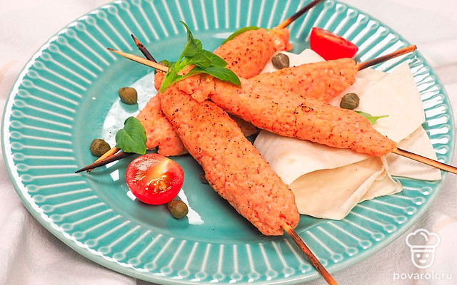 Кебаб из раков — Рецепт с фото