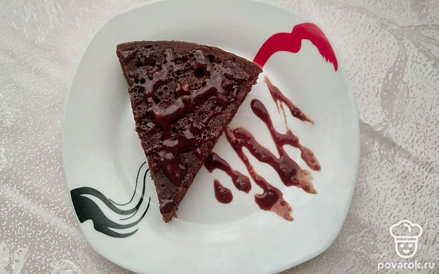 Шоколадный манник на сковороде — Рецепт с фото