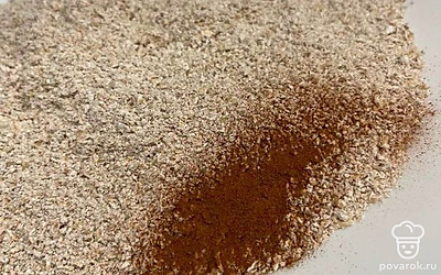 К нашей овсянке добавьте корицу.