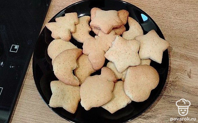 Сахарное печенье — Рецепт с фото