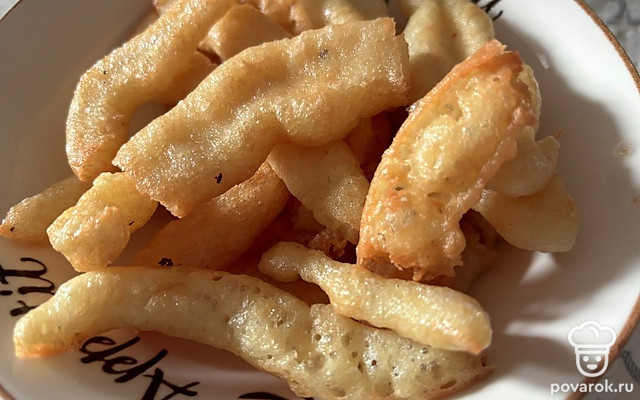 Жареное печенье из заварного теста — Рецепт с фото