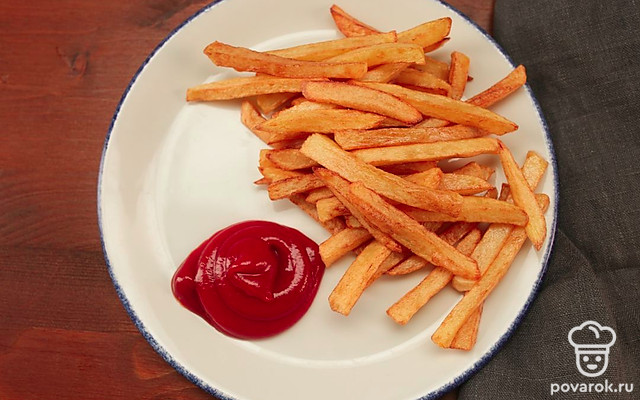 Картофель фри — Рецепт с фото