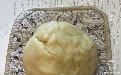 Должно получиться такое тесто.