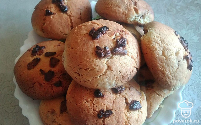 Прелестное американское печенье с шоколадом — Рецепт с фото