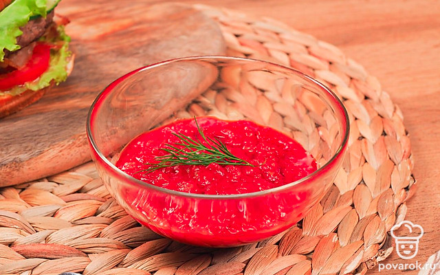 Соус для бургера — Рецепт с фото