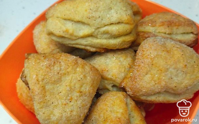 Творожное печенье «Гусиные лапки» — Рецепт с фото