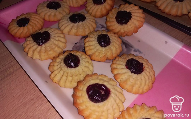 Печенье «Курабье» из детства — Рецепт с фото