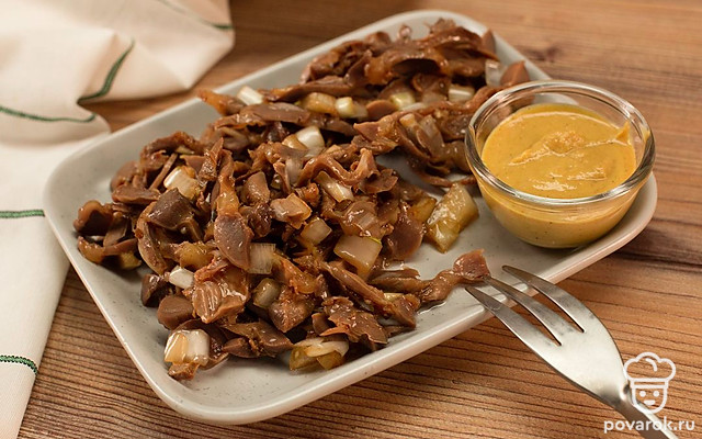 Маринованные куриные желудки — Рецепт с фото