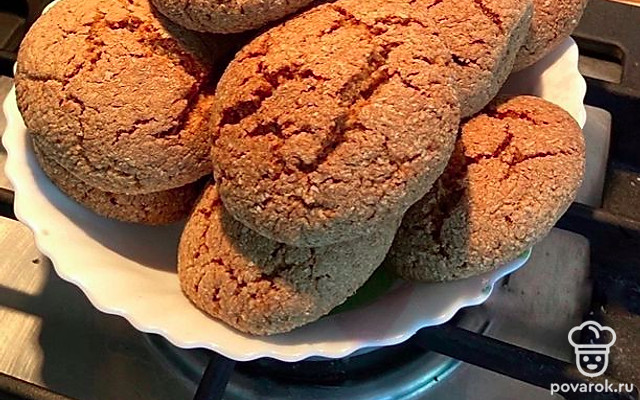 Овсяное печенье на сливочном масле — Рецепт с фото