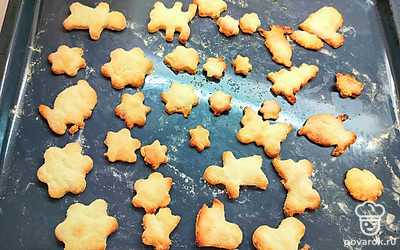 Печенье готово. Оно аппетитное и очень вкусное! 