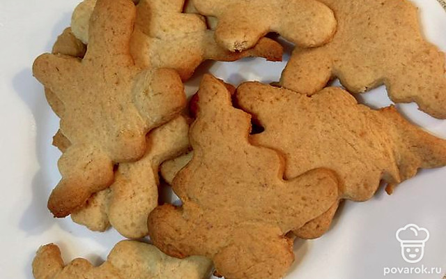 Печенье имбирное «Елочка» — Рецепт с фото