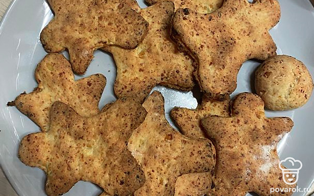 Творожное печенье из 4 ингредиентов — Рецепт с фото