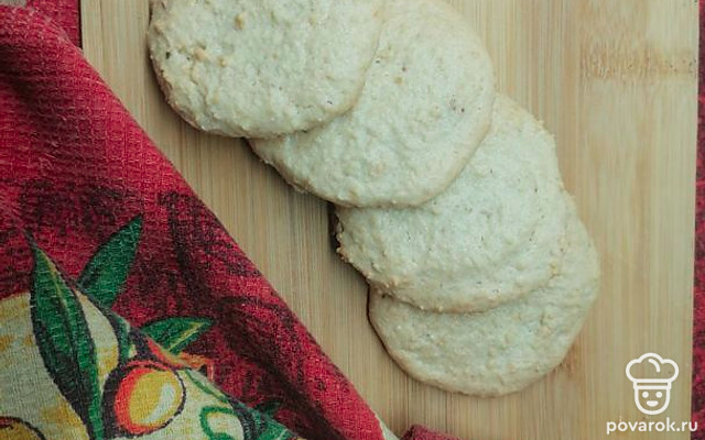 Миндальное печенье «Минутка» — Рецепт с фото