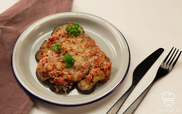 Жареные баклажаны — Рецепт с фото