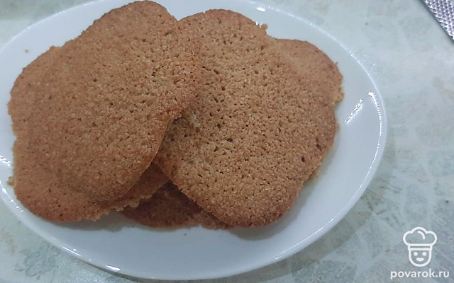 Румяное овсяное печенье — Рецепт с фото