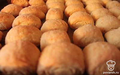 Печенье получается такое мягкое, рассыпчатое, как у бабушки из печки. Вкус детства! Пальчики оближешь!