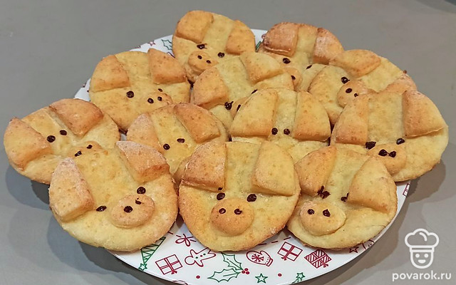 Творожные поросята — Рецепт с фото