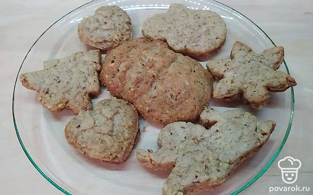 Домашнее ореховое печенье — Рецепт с фото