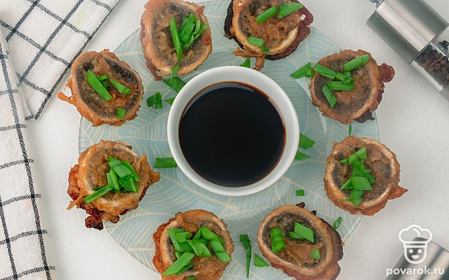 Шампиньоны в кляре — Рецепт с фото